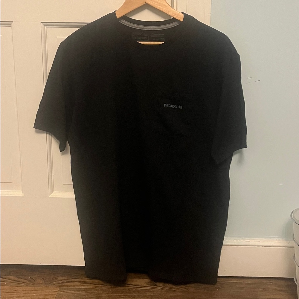 Patagonia Black Pocket Tee
